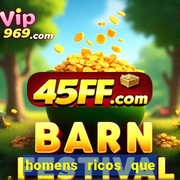 homens ricos que querem bancar telegram